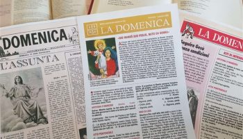 Compie 100 anni il «foglietto» della Messa: “La Domenica”