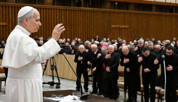 INCONTRO DI PAPA LEONE CON I PRESBITERI DI ROMA